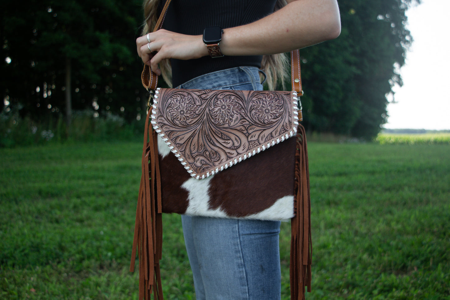 The Buck Stitch Crossbody