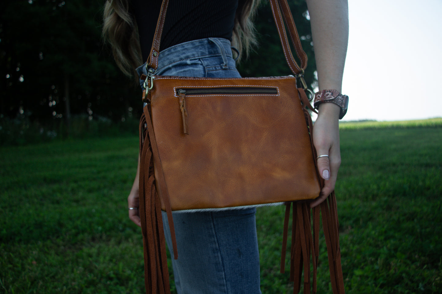 The Buck Stitch Crossbody