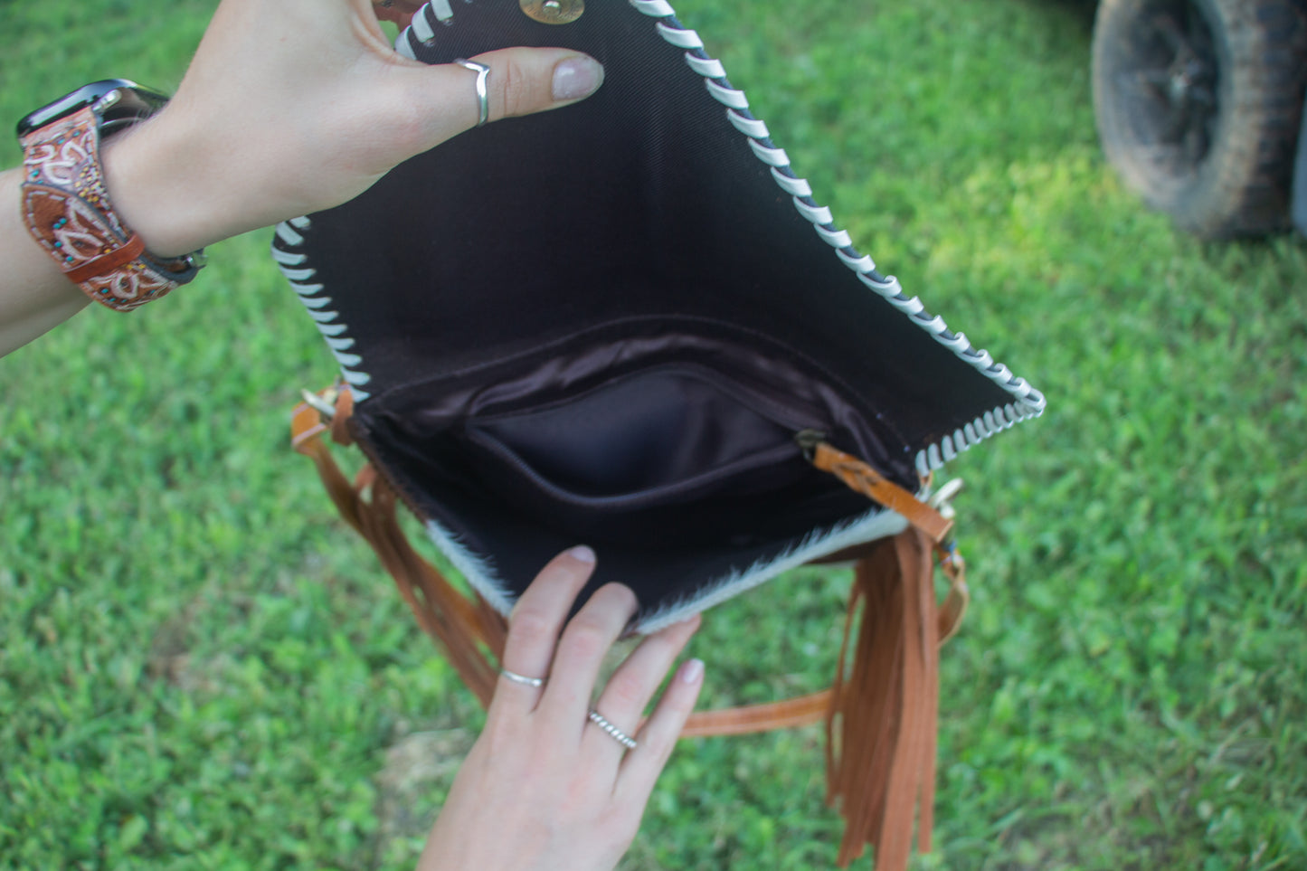 The Buck Stitch Crossbody