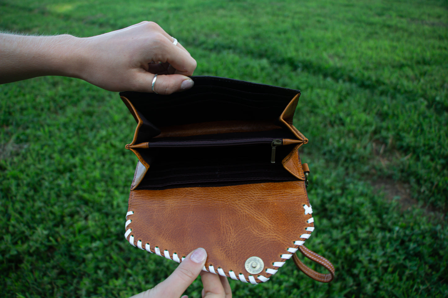 The Buck Stitch Clutch