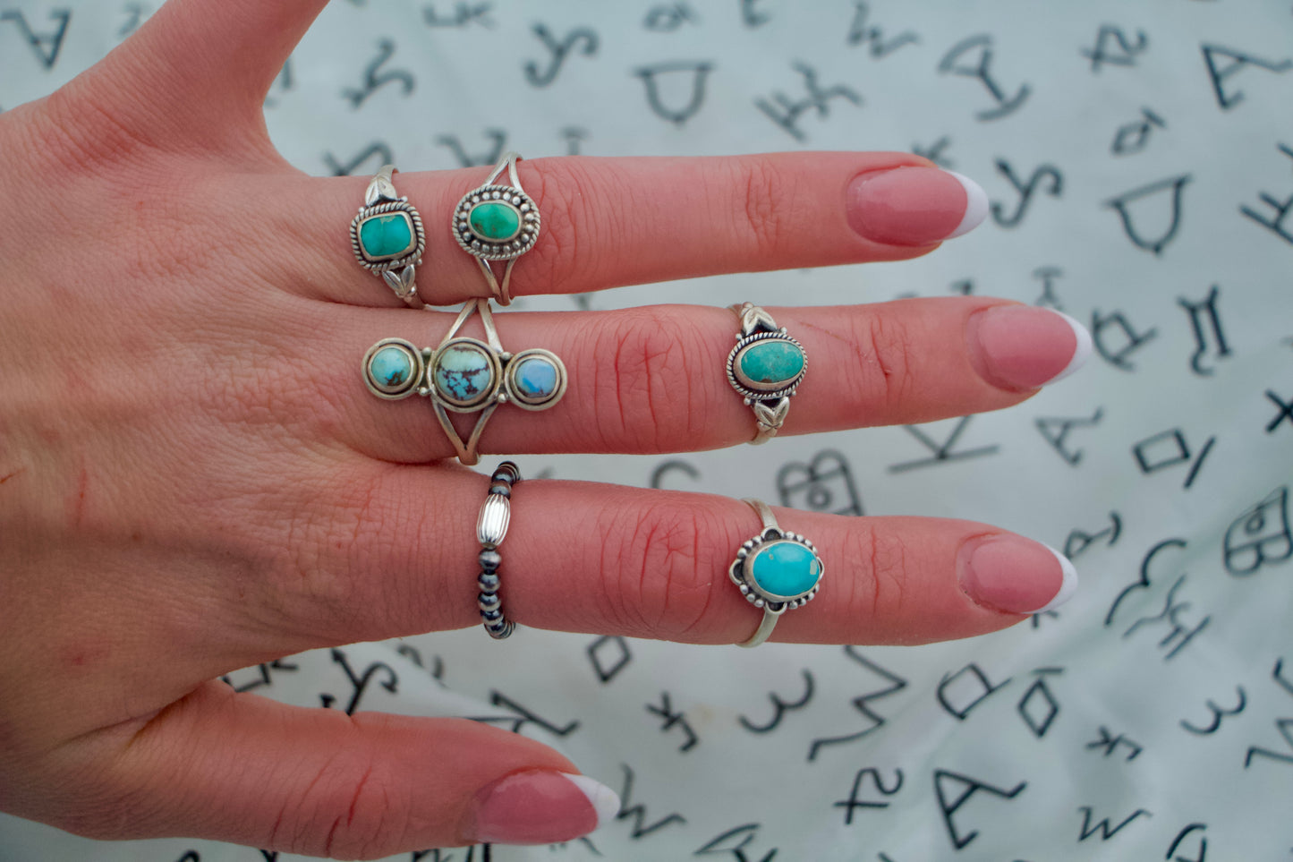 Green Turquoise Ring