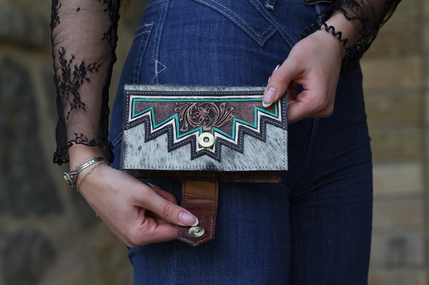 The Turquoise Ridge Clutch