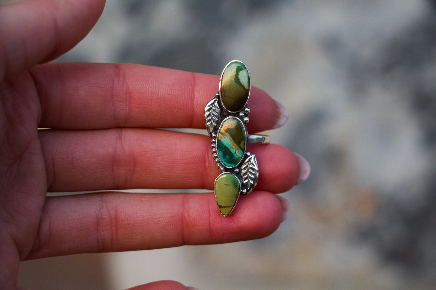 Royston Triple Stone Ring