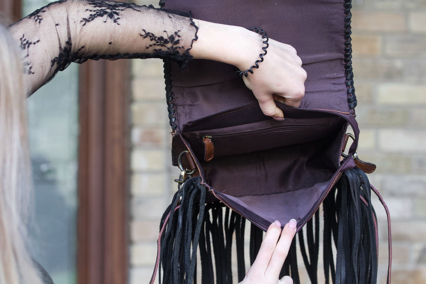 Boot Stitch Crossbody