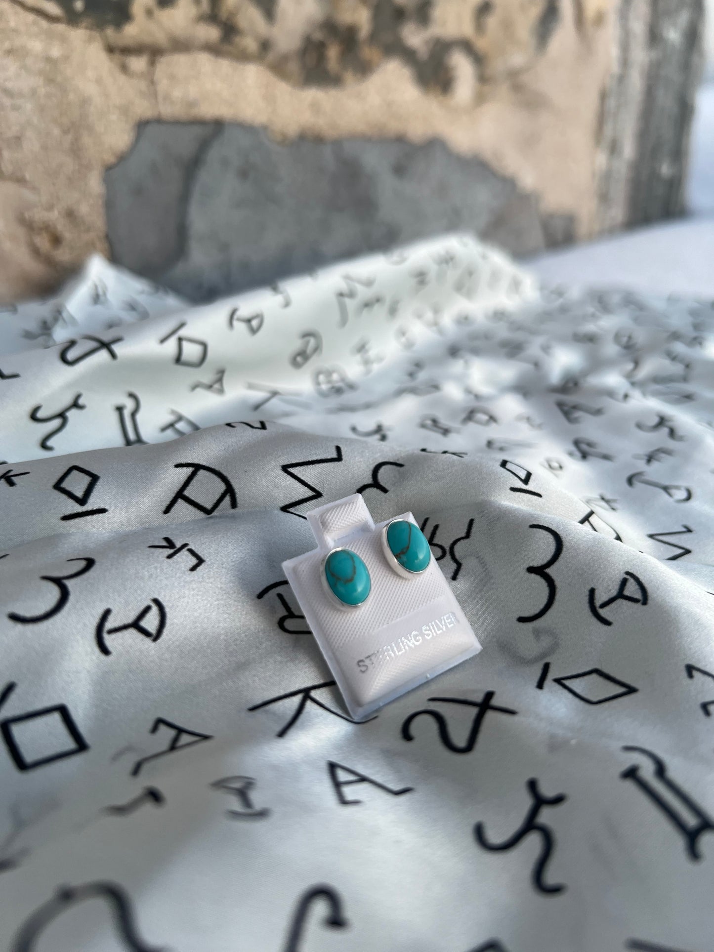 Turquoise studs
