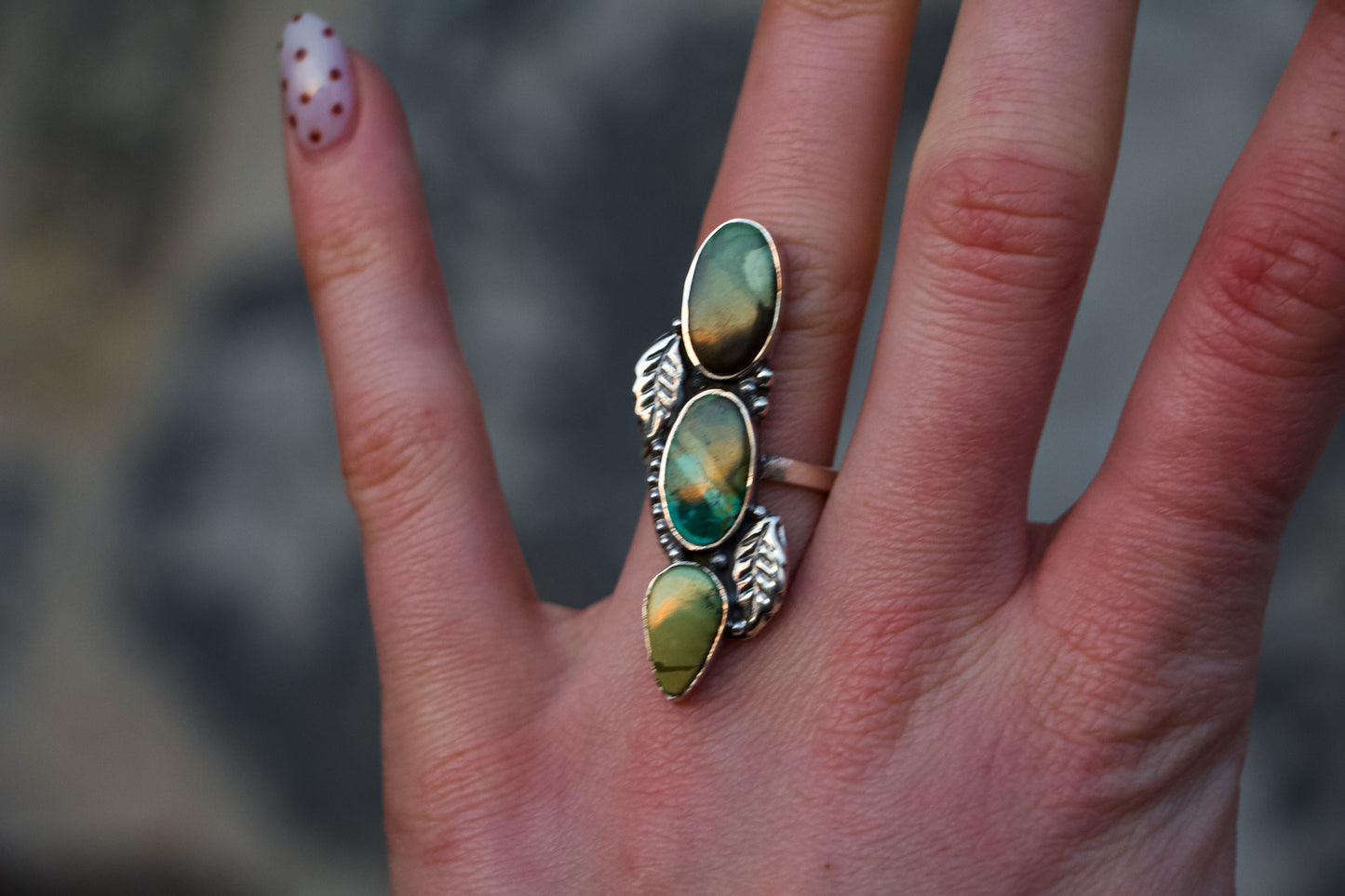 Royston Triple Stone Ring