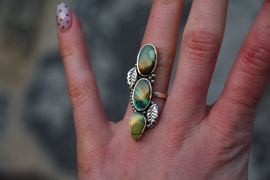 Royston Triple Stone Ring