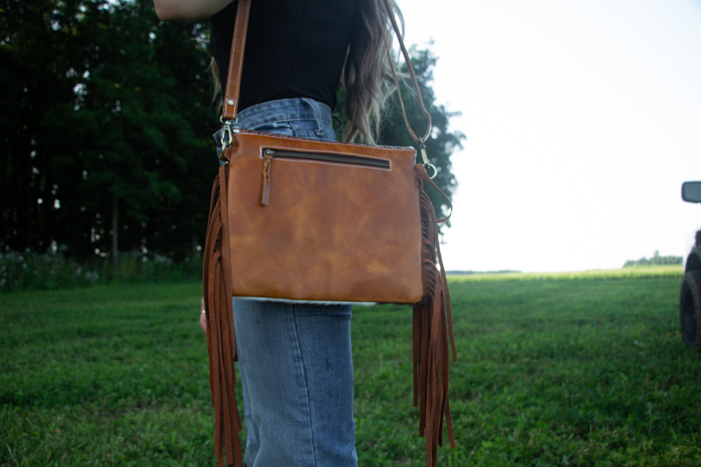 The Buck Stitch Crossbody