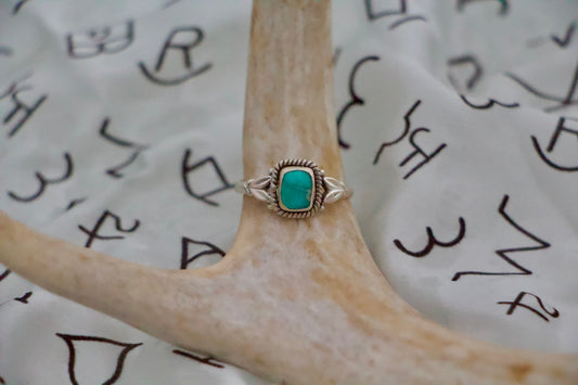 Square Turquoise Ring