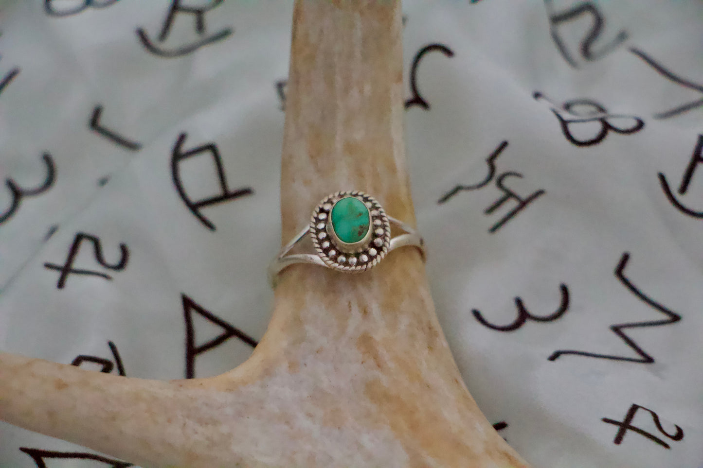 Green Turquoise Ring
