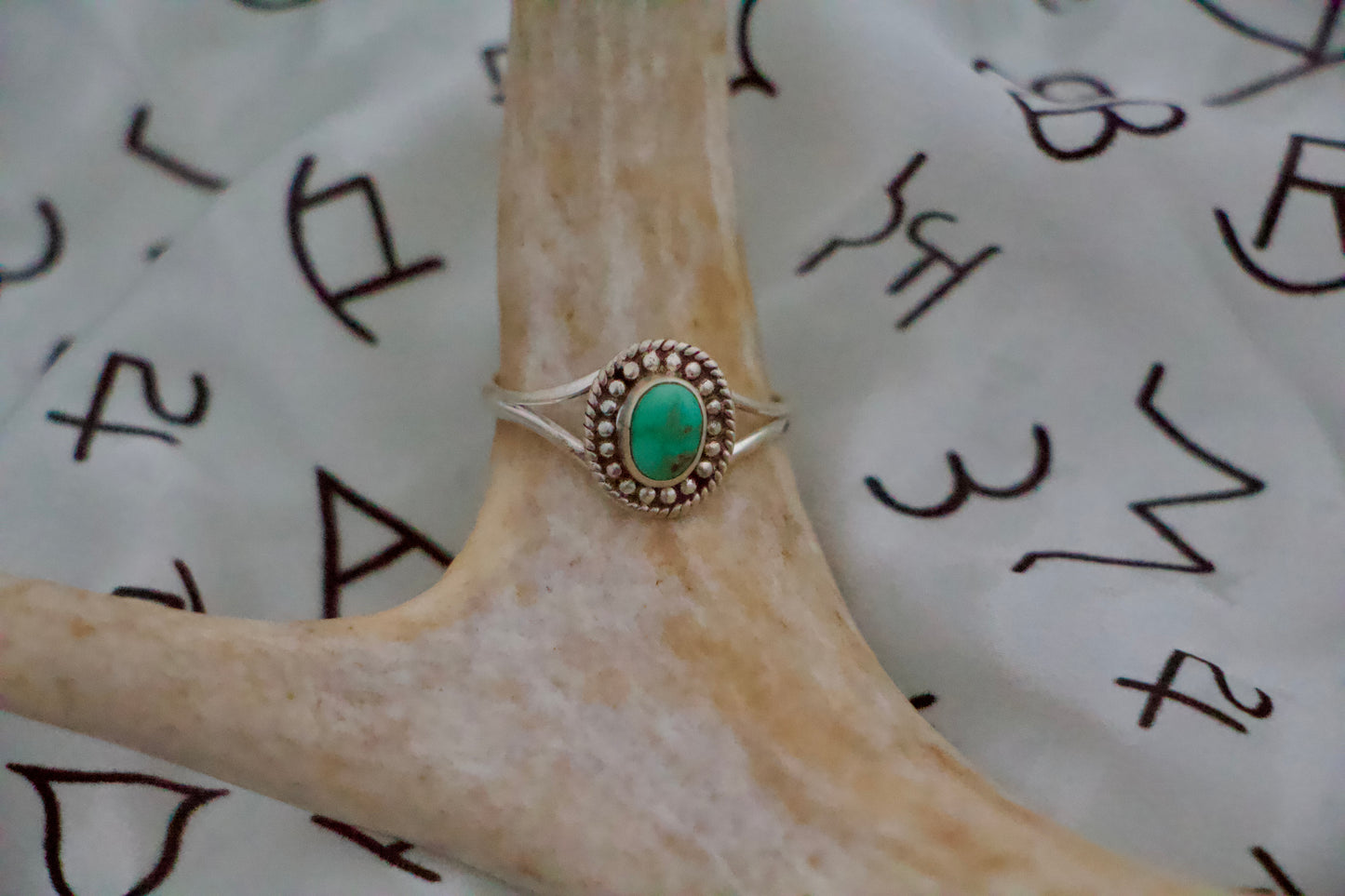 Green Turquoise Ring